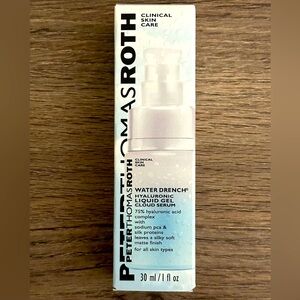 PETER THOMAS ROTH WATER DRENCH HYALURONIC LIQUID GEL CLOUD SERUM (NEW IN BOX)